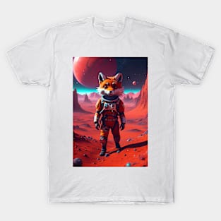 Galactic Fox Explorer T-Shirt